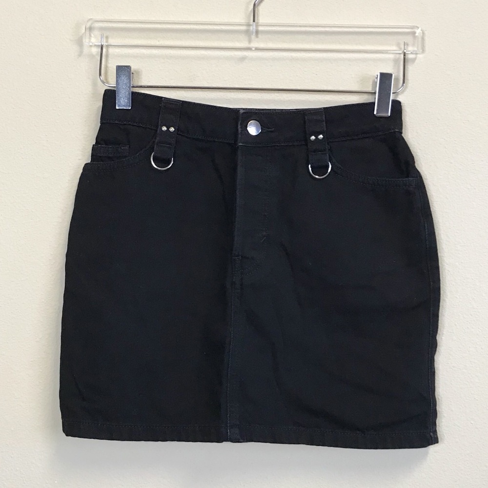 H&M | Black Denim Skirt - Picture 3 of 4
